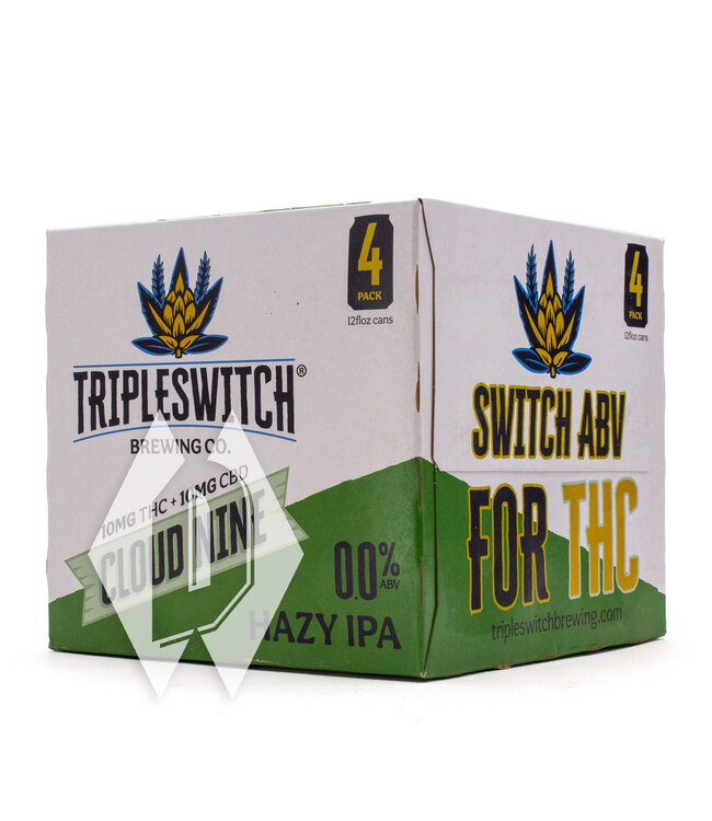 TripleSwitch Cloud Nine Hazy 10mg 12oz 4pk