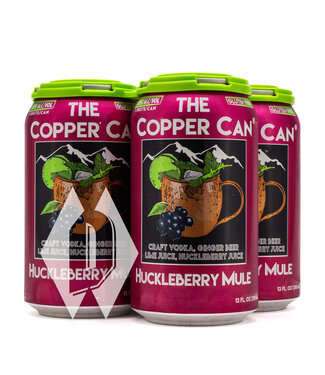 The Copper Can Huckleberry Mule 12oz 4pk