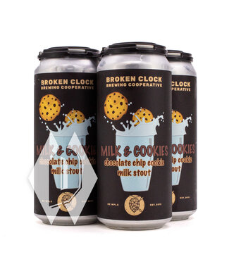 Broken Clock Broken Clock Brewing Cooperative Milk & Cookies 16oz 4pk