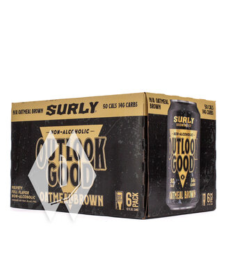 Surly Surly Outlook Good NA Oatmeal Brown 12oz 6pk Surly Surly Outlook Good NA Oatmeal Brown 12oz 6pk