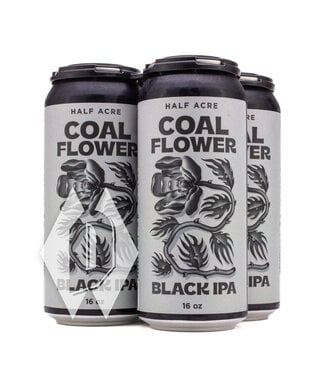 Half Acre Half Acre Coal Flower Black IPA 16oz 4pk