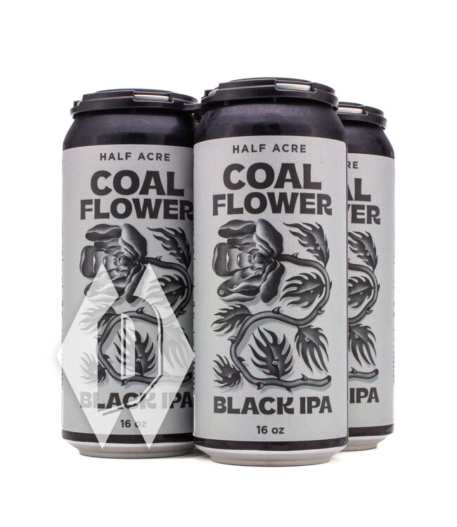 Half Acre Coal Flower Black IPA 16oz 4pk
