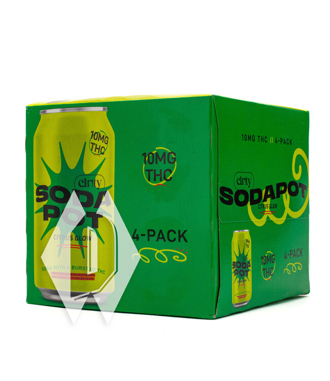 Clrity Sodapot Citrus Glow 10mg 12oz 4pk