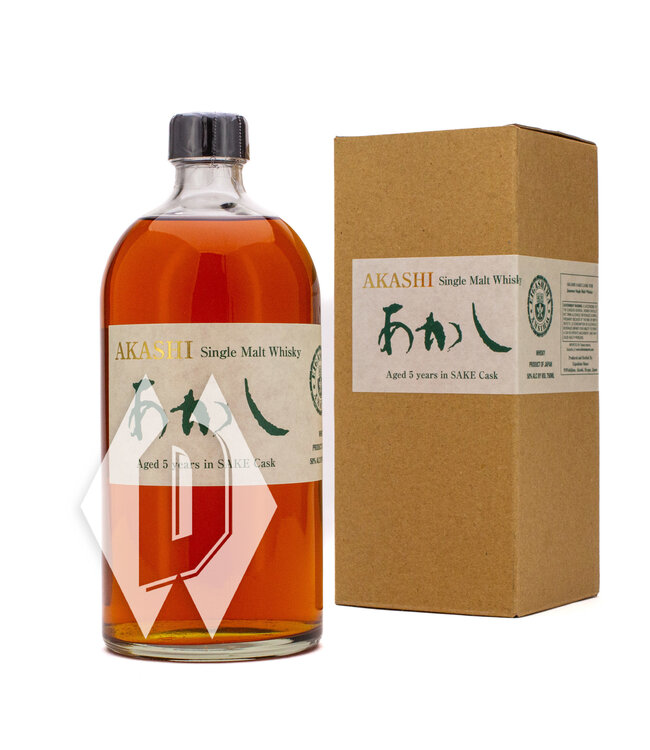 Akashi Single Malt Sake Cask 5yr 750ml
