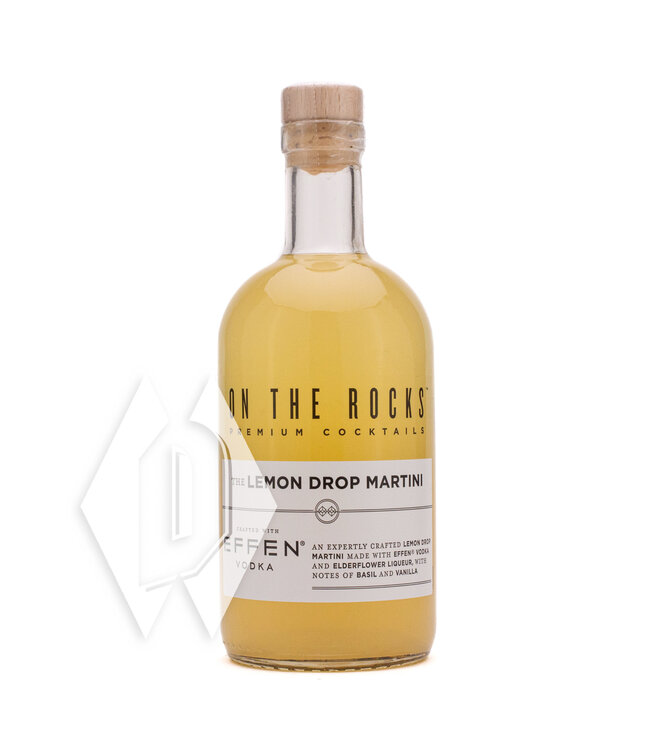 on the rocks lemon drop martini 750ml