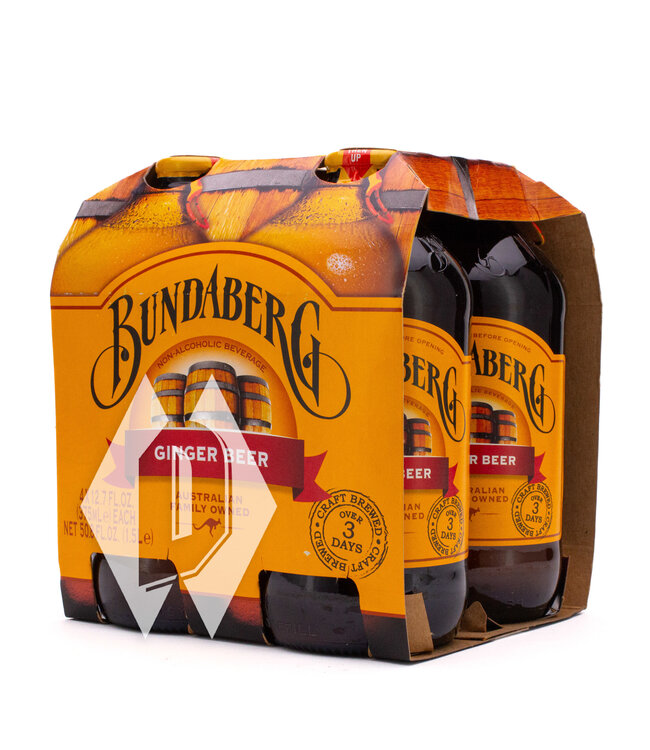 Bundaberg Ginger Beer 12.7oz 4pk