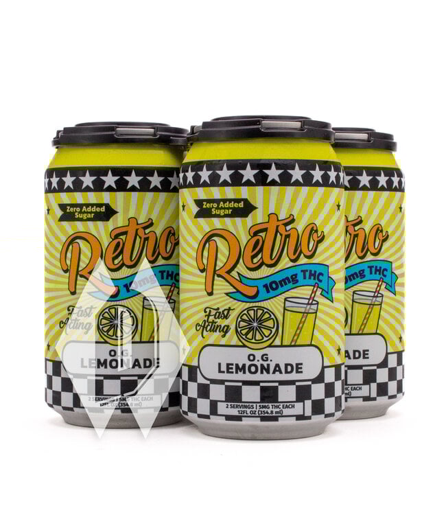 Retro OG Lemonade 10mg 12oz 4pk