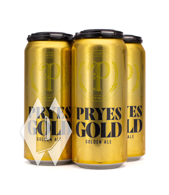 Pryes Gold Golden Ale 16oz 4pk