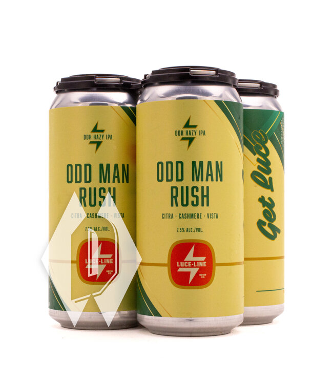 Luce Line Odd Man Rush DDH Hazy IPA 16oz 4pk