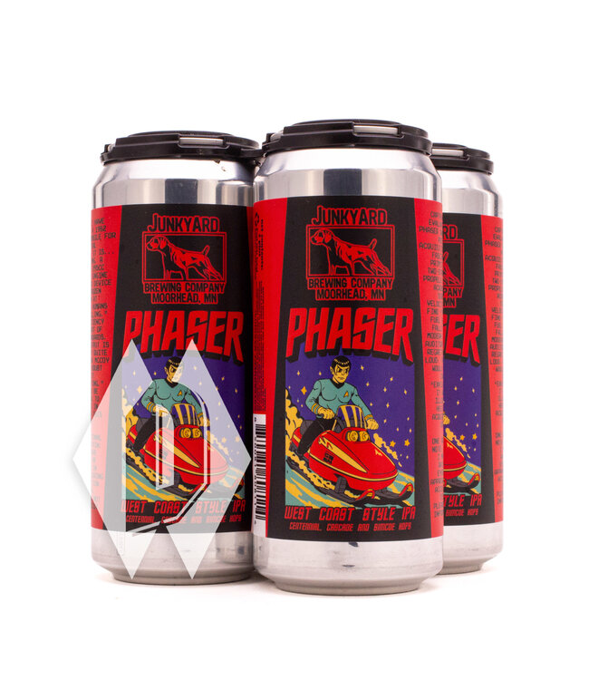 Junkyard Phaser West Coast IPA 16oz 4pk