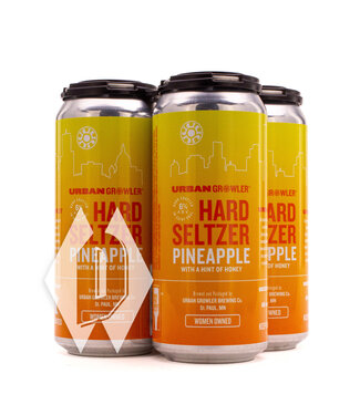 Urban Growler Urban Growler Hard Seltzer Pineapple 16oz 4pk