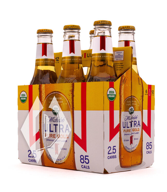Michelob Ultra Pure Gold Organic 12oz 6pk Btl