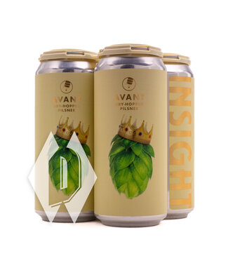 Insight Brewing Insight Avant Dry-Hopped Pilsner 16oz 4pk
