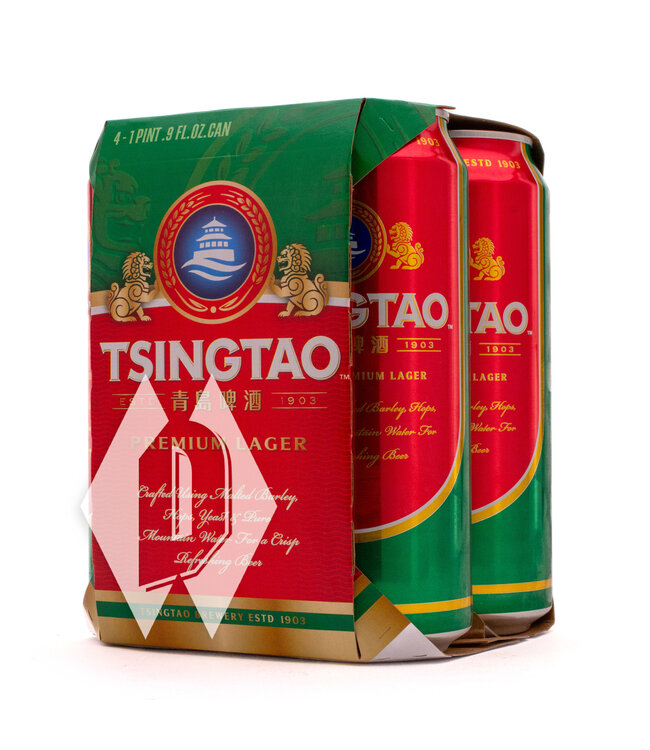 Tsingtao Lager 16oz 4pk