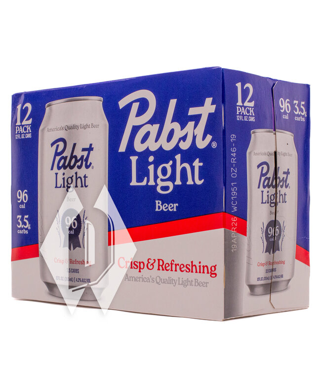 Pabst Light 12oz 12pk