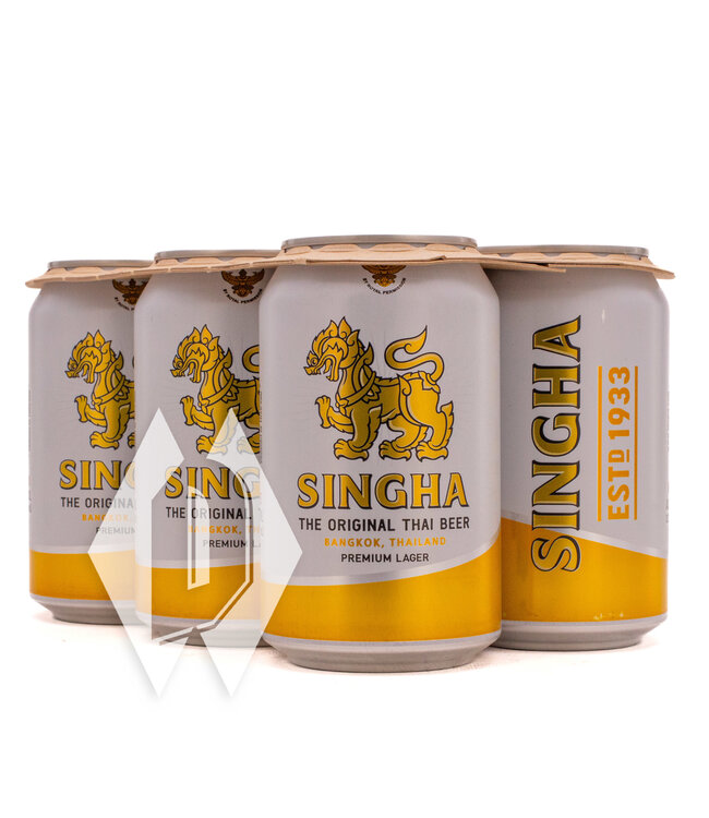 Singha Thai Lager 12oz 6pk