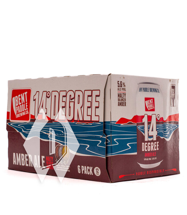 Bent Paddle 14 Degrees Amber Ale 12oz 6pk