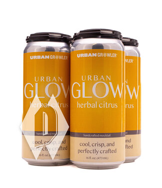 Urban Growler Urban Growler Urban Glow Herbal Citrus NA 16oz 4pk