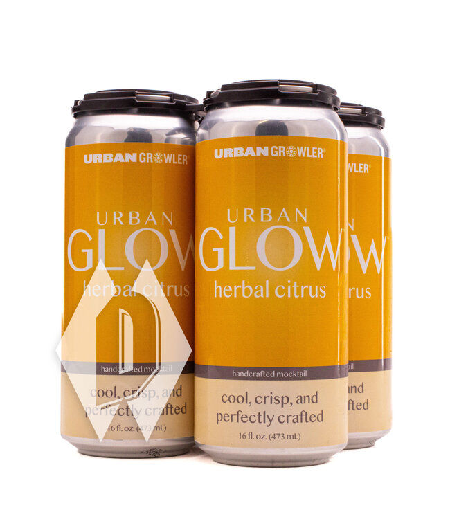 Urban Growler Urban Glow Herbal Citrus NA 16oz 4pk