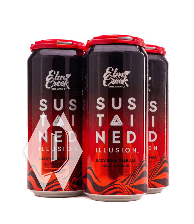 Elm Creek Sustained Illusion Hazy IPA 16oz 4pk