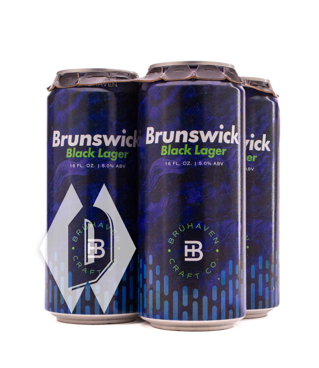 Bruhaven Brunswick Black Lager 16oz 4pk