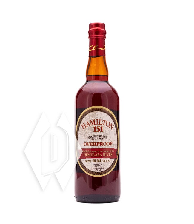 Hamilton 151 Overproof Demerara Rum 750ml