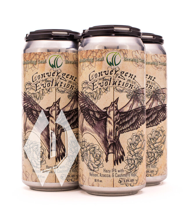 Wandering Leaf Convergent Evolution Hazy IPA 16oz 4pk