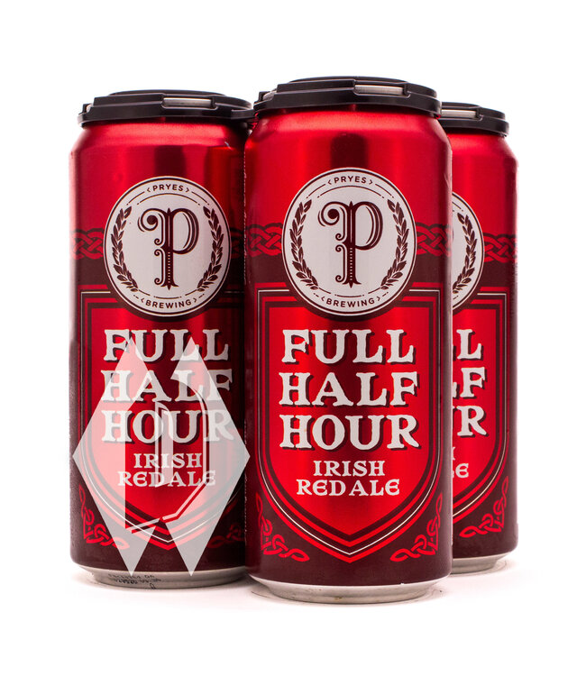 Pryes Full Half Hour Irish Red Ale 16oz 4pk