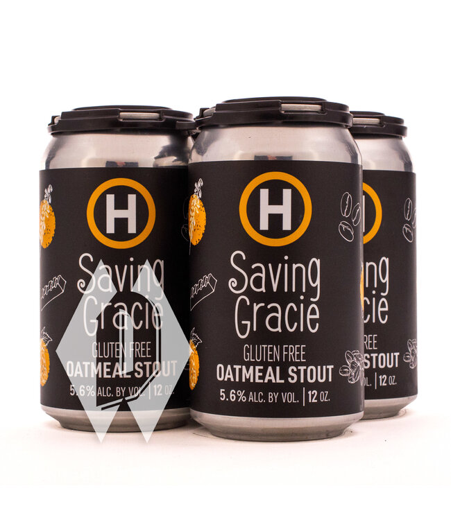 Hinterland Saving Gracie Oatmeal Stout 12oz 4pk