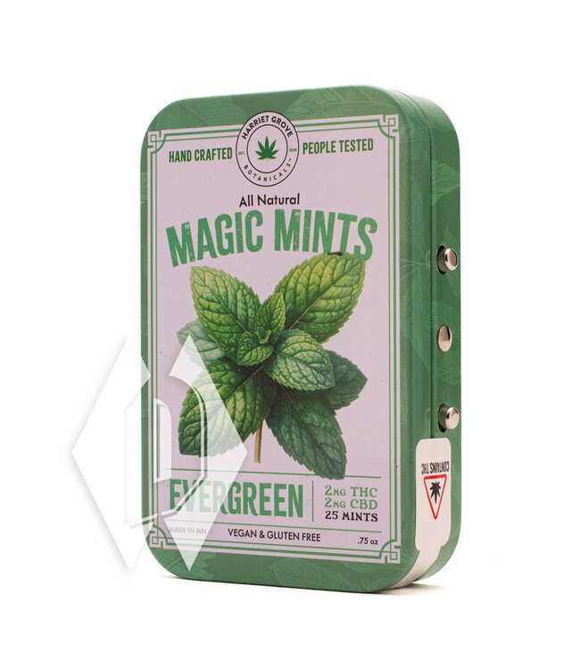 Harriet Grove Magic Mints Evergreen 2mg 25pk