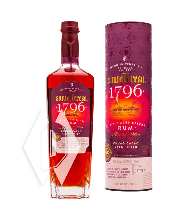 Santa Teresa 1796 Triple Aged Chuao Cacao Cask 750ml