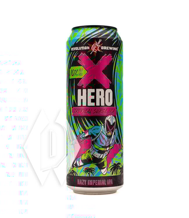 Revolution X Hero Tropical Surge Hazy Imp IPA 19.2oz Single