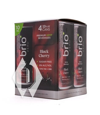 Brio Black Cherry 10mg 12oz 4pk