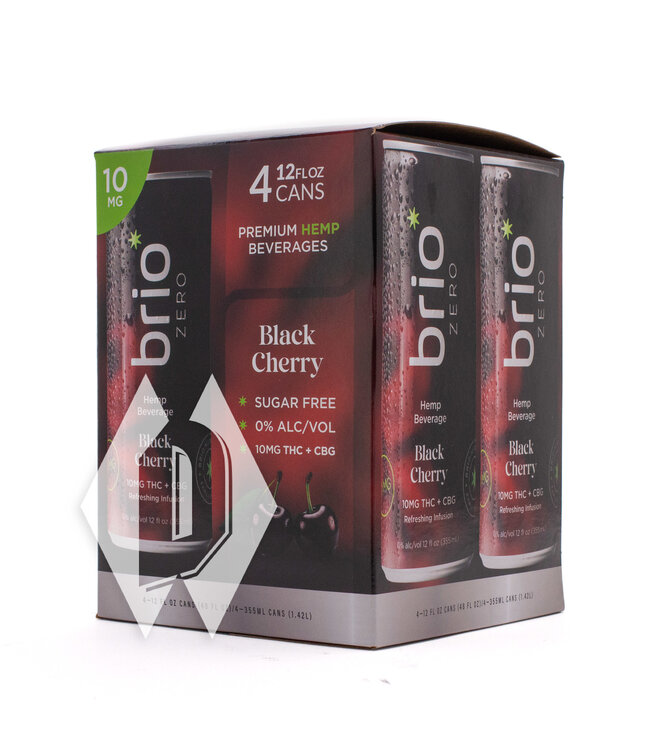 Brio Black Cherry 10mg 12oz 4pk