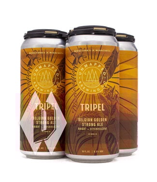 Unmapped Brewing Unmapped Tripel Golden Ale 16oz 4pk