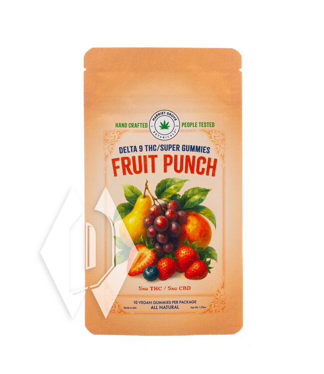 Harriet Grove Gummies Fruit Punch 10mg 5pk