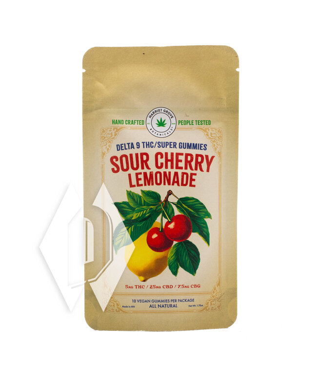 Harriet Grove Sour Cherry Lemonade Gummies 10mg 5pk
