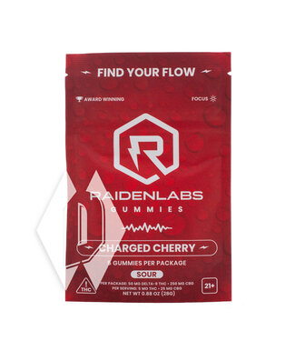 Raiden Labs Sour Cherry Gummies 10mg 5pk