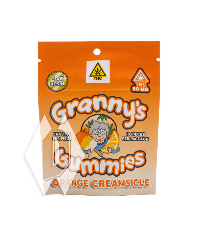 Grannys Orange Creamsicle Gummies 5mg 10pk