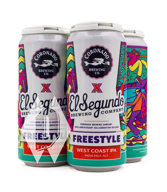 Coronado El Segundo Freestyle West Coast IPA 16oz 4pk