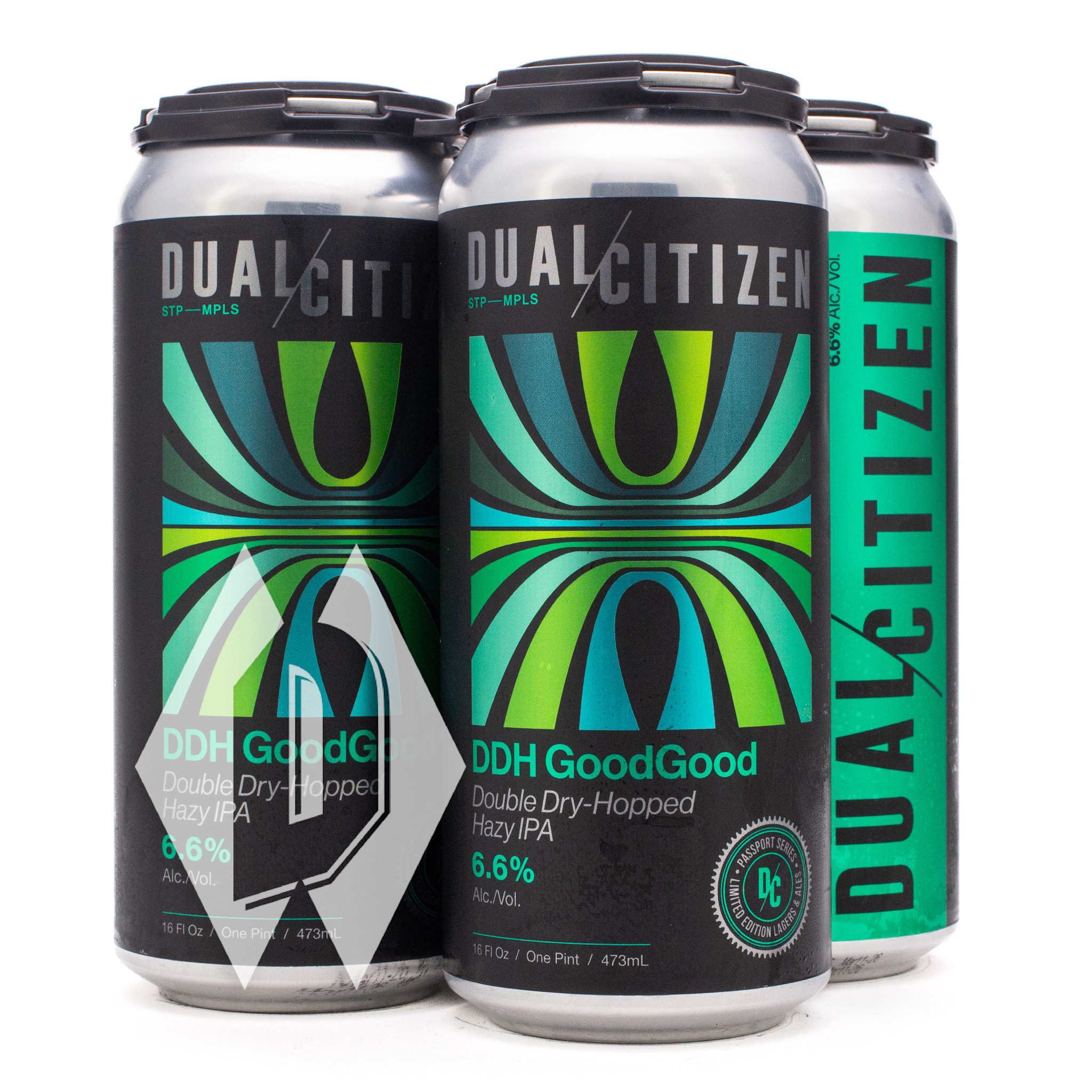 Dual Ipa Dual Citizen Dual Citizen DDH Good Good Hazy IPA 16oz 4pk - Dabbler Depot