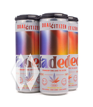 Dual Citizen Dual Citizen Faded Strawberry 10mg 12oz 4pk