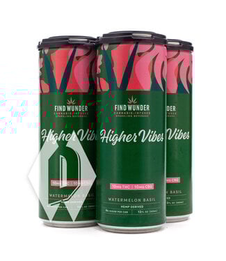Find Wunder Higher Vibes Watermelon Basil 10mg 12oz 4pk