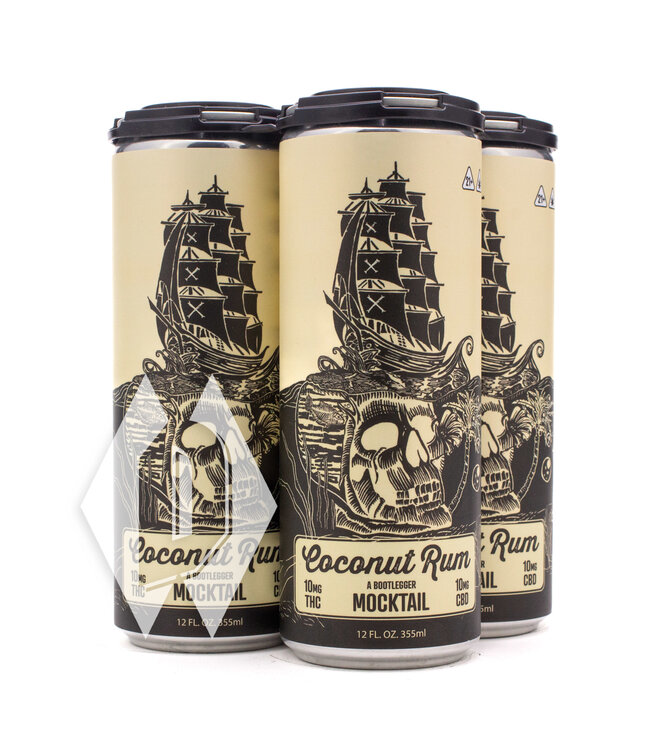 Looner Mocktail Coconut Rum 10mg 12oz 4pk