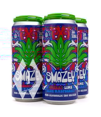 Smazey Lupulin Smazey Cherry Lime Blue Razz 10mg 16oz 4pk