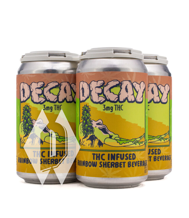 Oliphant Decay Rainbow Sherbet 3mg 12oz 4pk
