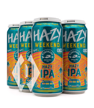 Coronado Coronado Hazy Weekend Vibes Hazy IPA 16oz 6pk