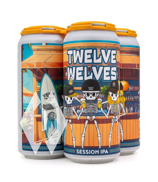 Haggard Barrel Twelve Welves Session IPA16oz 4pk