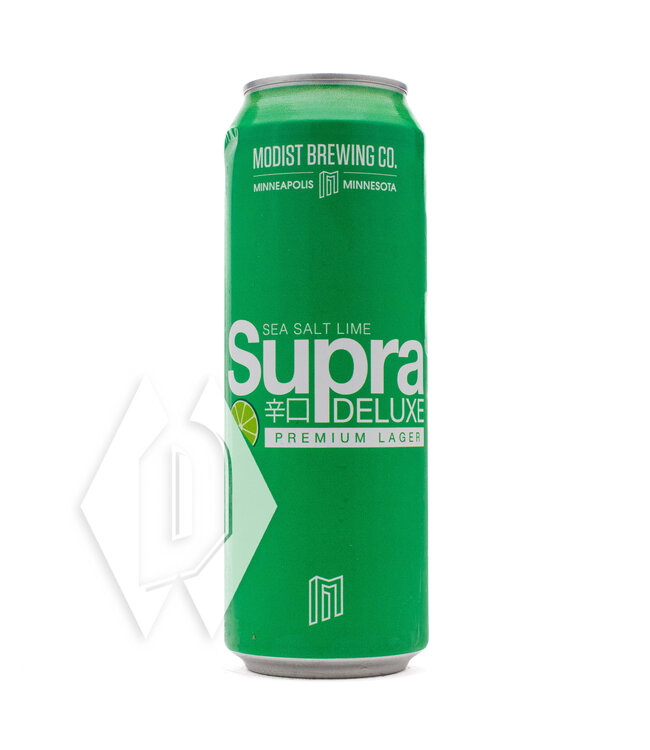 Modist Supra Deluxe Sea Salt Lime Lager 19.2oz Single