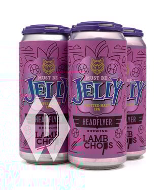 Headflyer Brewing Headflyer Must Be Jelly Fruited Hazy IPA 16oz 4pk